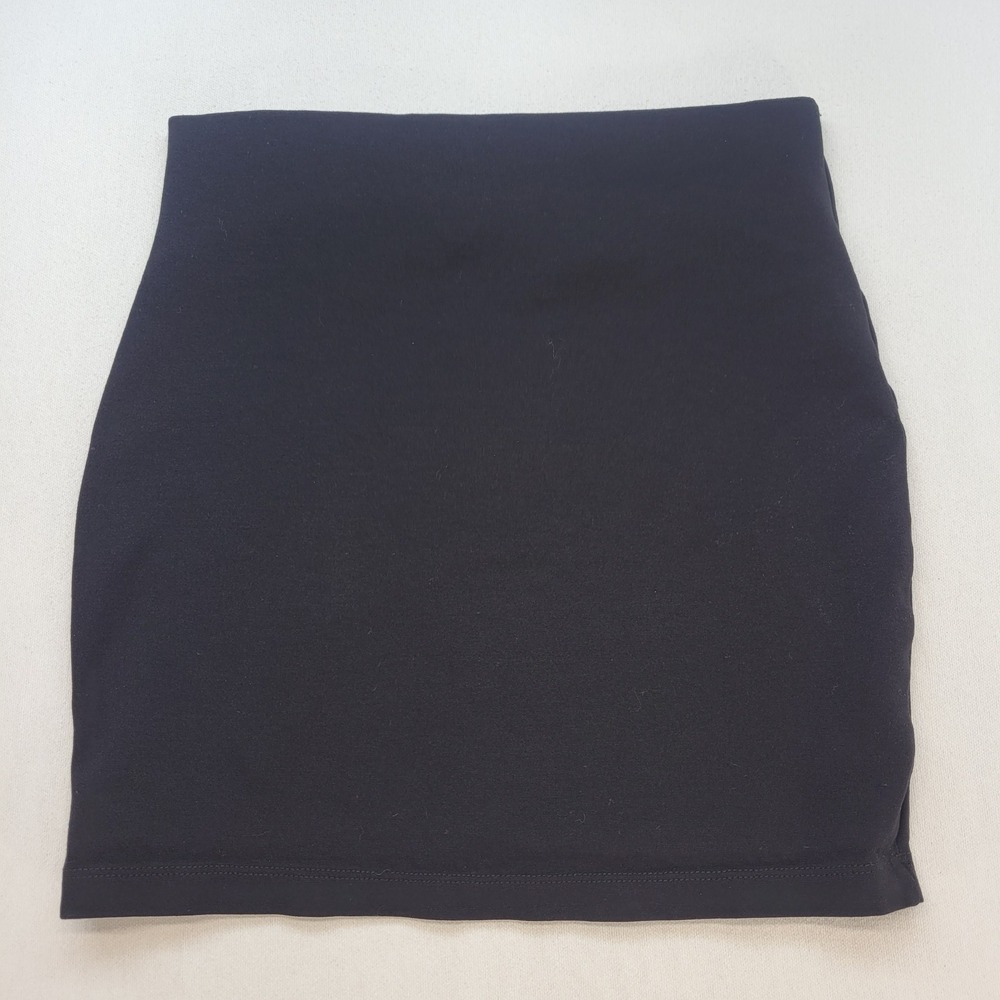 Windsor Mini Skirt Womens M Black Bodycon Stretch High Waisted Basic Minimalist